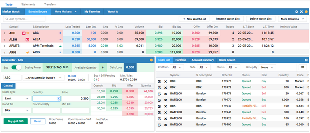 trading
